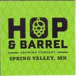 beer sticker from Hoppy Girl (Turning Waters Back Alley) Brewing ( MN-HOPB-STI-1 )