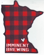 beer sticker from Imperial Brewing Co. ( MN-IMMI-STI-2 )