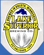 beer sticker from Lakemaid Beer ( MN-LAKE-STI-1 )