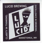 beer sticker from Lupine Brewing Co. ( MN-LUCD-STI-3 )