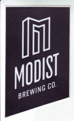 beer sticker from Montgomery Brewing ( MN-MODI-STI-1 )