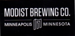 beer sticker from Montgomery Brewing ( MN-MODI-STI-3 )