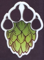 beer sticker from Peoples Brewing Co. ( MN-PAWP-STI-1 )