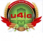 beer sticker from Ullsperger Brewing ( MN-U4IC-STI-1 )