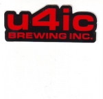 beer sticker from Ullsperger Brewing ( MN-U4IC-STI-3 )