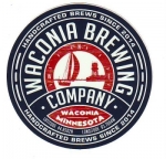 beer sticker from Waldmann Brewery & Wurstery ( MN-WAC-STI-1 )