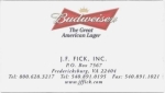 beer business card and similar from Anthony & Kuhn Brewing Co. ( MO-AB-BIZ-20 )