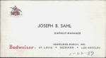 beer business card and similar from Anthony & Kuhn Brewing Co. ( MO-AB-BIZ-9 )