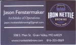 beer business card and similar from Jackson Street Brew Co. ( MO-IROK-BIZ-1 )