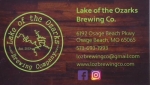 beer business card and similar from Last Flight Brewing ( MO-LAKE-BIZ-1 )