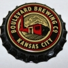 beer crown cap from Branson Brewing Co ( MO-BOUL-CAP-10 )