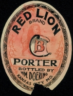 beer label from Busch Family Brewing and Distilling ( MO-BURT-LAB-3 )