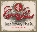 beer label from Capitol Brewery, Inc. ( MO-CAPE-LAB-1 )