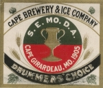 beer label from Capitol Brewery, Inc. ( MO-CAPE-LAB-3 )