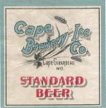 beer label from Capitol Brewery, Inc. ( MO-CAPE-LAB-6 )