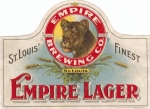 beer label from Engel & Faber Brewing Co. ( MO-EMPI-LAB-1 )