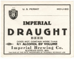 beer label from Independent Breweries Co. ( MO-IMPE-LAB-11 )