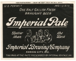 beer label from Independent Breweries Co. ( MO-IMPE-LAB-8 )