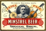 beer label from L. Franz & Bro. ( MO-KLAU-LAB-3 )