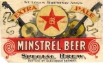 beer label from L. Franz & Bro. ( MO-KLAU-LAB-4 )