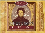 beer label from McGovern Brewery Co. ( MO-MCC-LAB-1 )