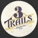 beer coaster from 4 By 4 Brewing Co. ( MO-3TRA-1 )