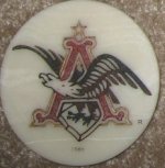 beer coaster from Anheuser-Busch, Inc. ( MO-AB-3127 )