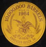 beer coaster from Anheuser-Busch, Inc. ( MO-AB-4254 )