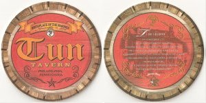 beer coaster from Anheuser-Busch, Inc. ( MO-AB-4341 )