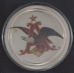 beer coaster from Anheuser-Busch, Inc. ( MO-AB-5700 )