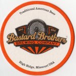 beer coaster from Bat Creek Brewing ( MO-BAST-1 )