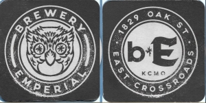 beer coaster from Empire Brewing Co. ( MO-BREM-3 )