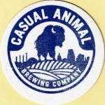 beer coaster from Cathedral Square Brewing Co.  ( MO-CASU-1 )