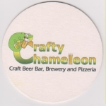 beer coaster from Crane Brewing ( MO-CRAF-2 )