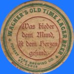 beer coaster from Friendship Brewing ( MO-FORS-1 )