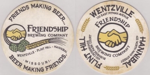 beer coaster from Fringe Beerworks ( MO-FRIE-5 )