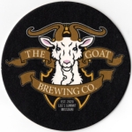 beer coaster from Goetz, M.K., Brewing Co. ( MO-GOAT-1 )