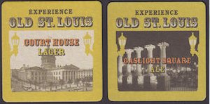 beer coaster from Gast St. Louis Brewing Co. (Gast Brewery, Inc.) ( MO-GWPN-1 )