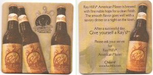 beer coaster from Hill Brewing Co. ( MO-HILL-1 )