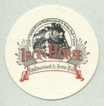 beer coaster from Iron Kettle Brewing ( MO-IRON-2 )