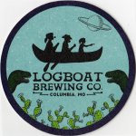 beer coaster from Lost Signal Brewing Co. ( MO-LOGB-4 )