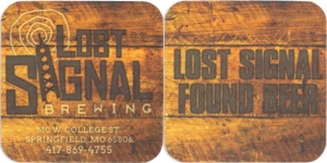 beer coaster from Louis Obert Brewing Co. ( MO-LOST-2 )