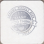 beer coaster from Mark Twain Brewing Co.  ( MO-MANY-1 )