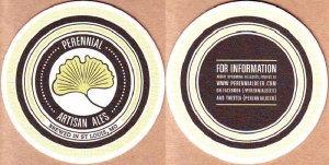 beer coaster from Peter J. Schenk Brewery ( MO-PERE-3 )