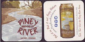 beer coaster from Pinson ( MO-PINY-1C )