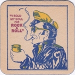 beer coaster from Rock & Run Brewery ( MO-RRB-1 )