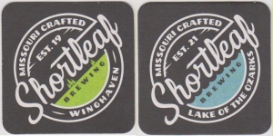 beer coaster from Show-Me Brewing ( MO-SHOR-2 )