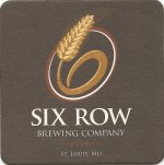 beer coaster from South West Brewery ( MO-SIXR-2 )