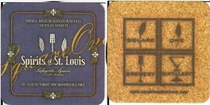 beer coaster from St. Joseph Brewing Co. ( MO-SQU-1 )