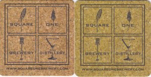 beer coaster from St. Joseph Brewing Co. ( MO-SQU-4 )